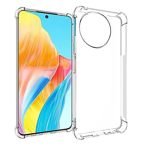 Image of for Realme 11x 5G Case,Phone Case Clear Transparent Reinforced Corners TPU Shock-Absorption Flexible Cell Phone Cover for Realme 11x 5G - Transparent