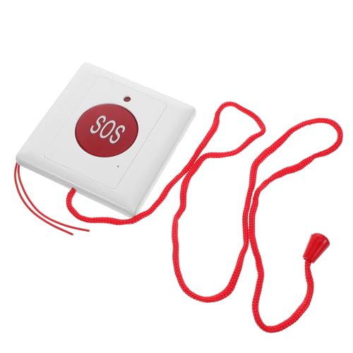 DIYEAH Campanello di Chiamata di Emergenza Pulsante Salvavita per Anziani Campanello da Letto Estrattore di Pulsanti Dispositivo di Assistenza per Viaggi e Utilizzo in Casa