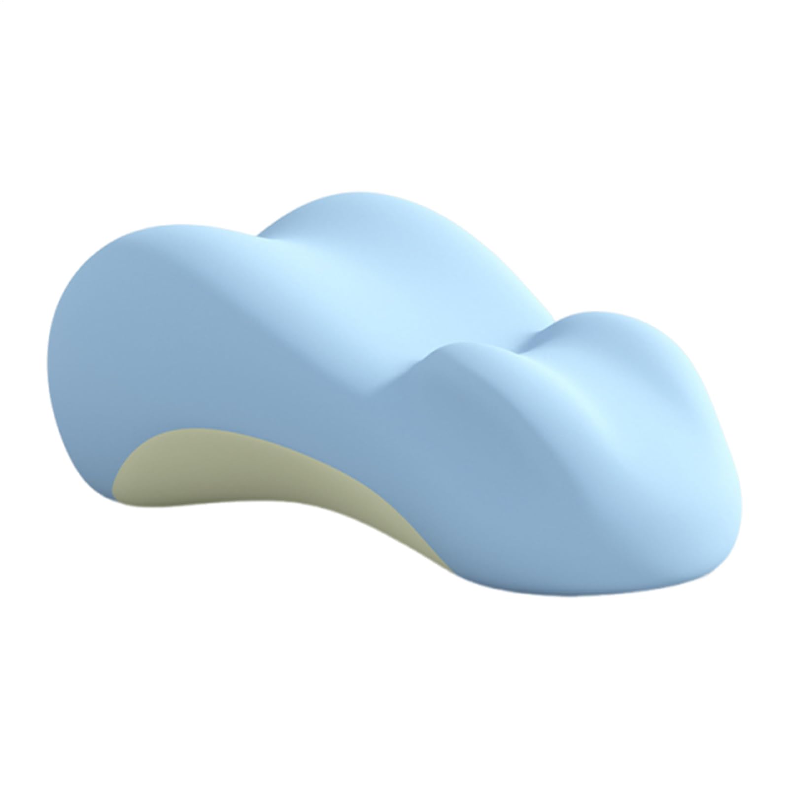 Générique Oreiller pour Couple Coussin Ergonomique en Mousse | Coussin de Soutien Lombaire pour le Sommeil Pour Massage Lecture Assis Lit Canapé Chambre Maison Adultes