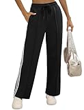 Warmrole Sweatpants for Women 30' Inseam Track Pants Loose Fit Straight Leg Warm-Up...