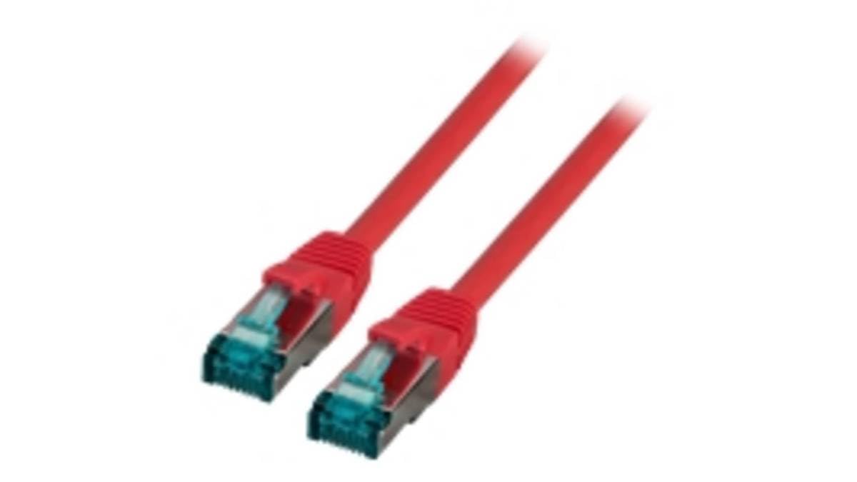 EFB-Elektronik - CAT. 6a network cable - 10 m LAN cable Ethernet cable patch cable - RJ45 connection, S/FTP LSZH - orange