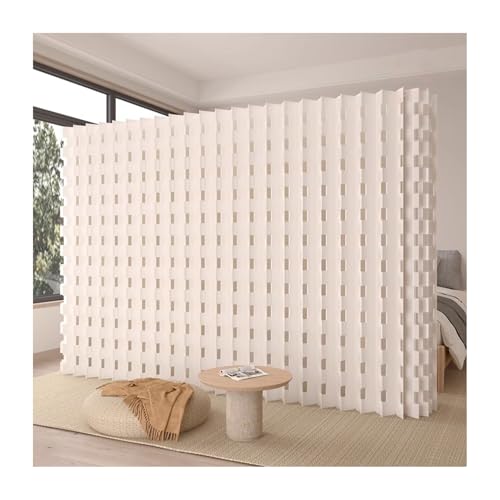 Paravent en papier kraft épais cloison portable pour intimité