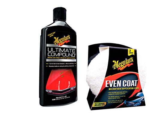 Meguiar's Ultimate Compound with Even Coat Applicator Pads Set