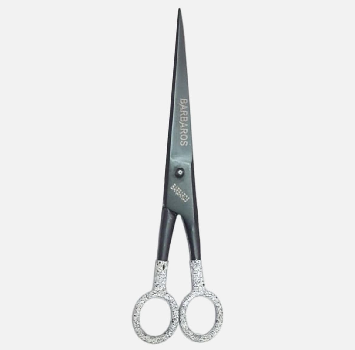 Insha BARBAROS BLACK 7 Scissors (Set of 1, Black, White)-image-21