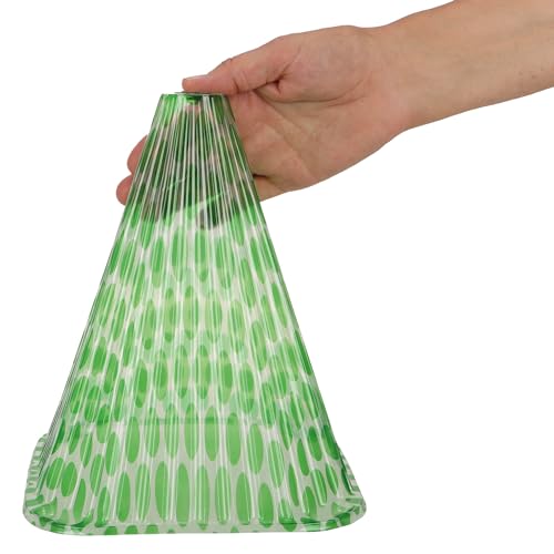 com-four® 24x Sonnenhut für Pflanzen, Pflanzenschutzhaube Wachstumshilfe, 23 cm hoch - Pflanzenhut, Pflanzglocke für Pflanzhilfe, Pflanzenschutz vor Frost, Schnecken und Vögeln (24 Stück)