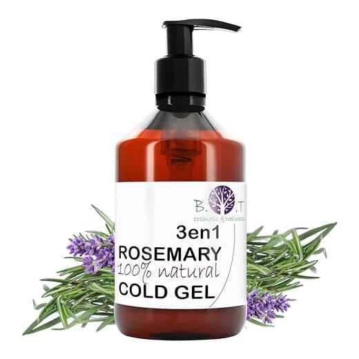 Gel de Romero 3en1 Efecto Frío, Circulación & Anti Dolor (1000 ml)