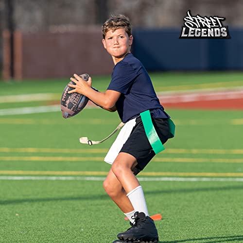 Street Legends Youth Football For Kids, Graffiti Printed Composite Leather Size 8 Football- Includes Pump, Made For Training, Practicing, & Recreational Play, Brown #TOP5