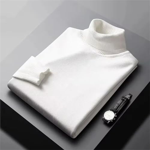 Men's Turtleneck Sweater Slim Fit Lightweight Knit Pullover Casual Long Sleeve Sweater2