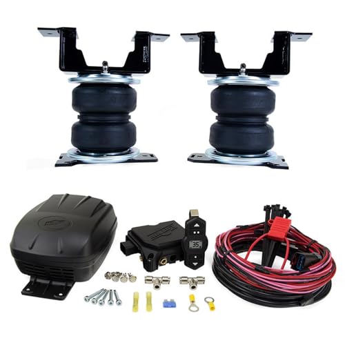 Air Lift LoadLifter 5000 Air Suspension Kit & WirelessOne 2nd Gen Air Compressor System fits 2019 2024 Silverado 1500 (LT Trail Boss) Sierra 1500 (AT4) 4WD | TrendsAuto Decal | 57388 25980