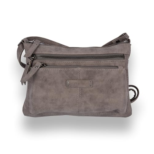 Sac à bandoulière Bicky Bernard BB66662 coloris bleu et gris pour le quotidien
