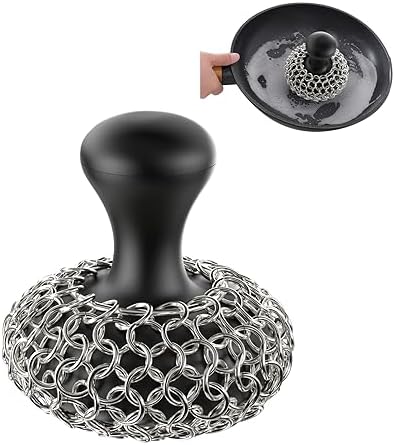 Cast Iron Scrubber Pan...