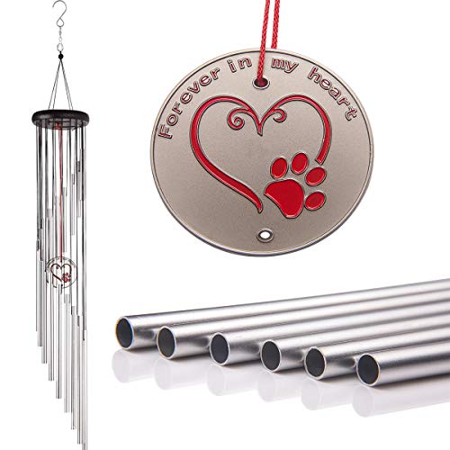 Popvip Pet Memorial Wind Chime, Large 36