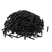 Wire Wrap Sleeve 2.5mm Dia 30mm Long Heat Shrink Tubing 480pcs Black