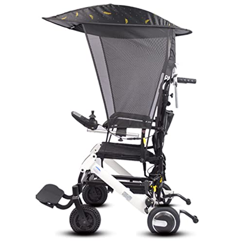 Motorcycle Umbrella Mobility Sun ShadeWheelchair Awning Umbrella - Sun Shade Rain Cover for Most Wheelchairs - Resistant Protection - Folding Canopy Umbrella Stand - Electric Wheelchair A