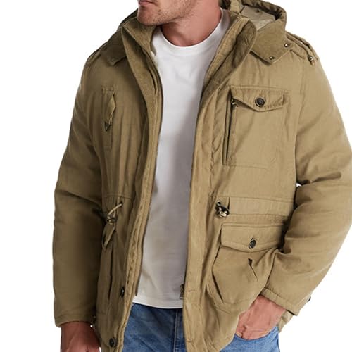 Veste extérieure à capuche pour affronter l'hiver - 2