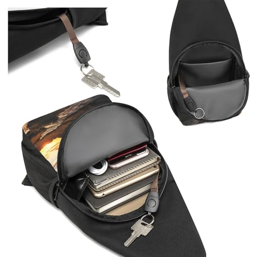 Morrales Urbanos Sling Crossbody para Hombre y Mujer miniatura 5