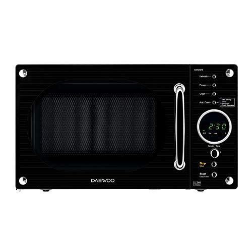 Daewoo KOR8A9RBR Mikrovågsugn med Retro Design, 800 W, 23L