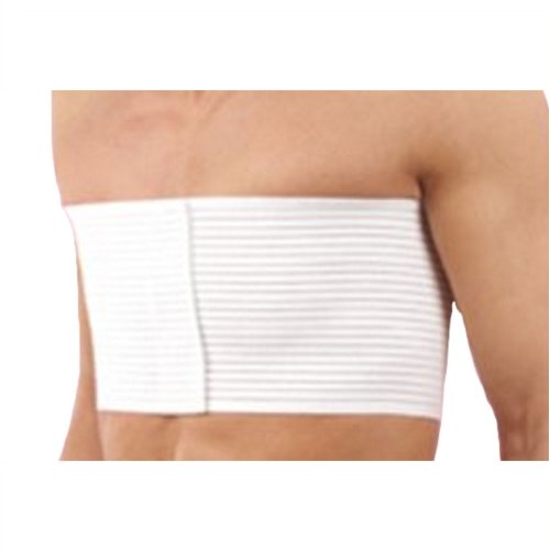 Rippenbandage Herren weiß,Gr. 4 106-120, Hüft- und Rumpfbandagen, Bruchbandagen