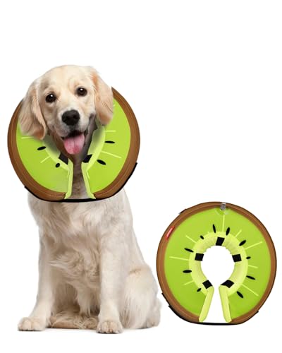 Image of MIDOG Inflatable Dog Cone, Donut Recovery Collar After Surgery, Large+