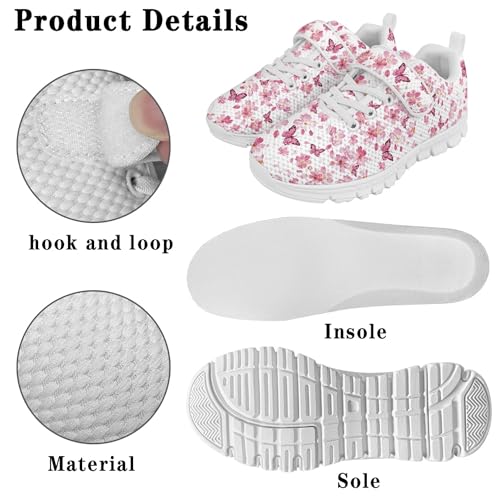 Micoklinlin Kids Sneakers for Boys Girls Lightweight Strap Athletic Running Shoes Childrens Travel Walking Tennis Sport Shoes4