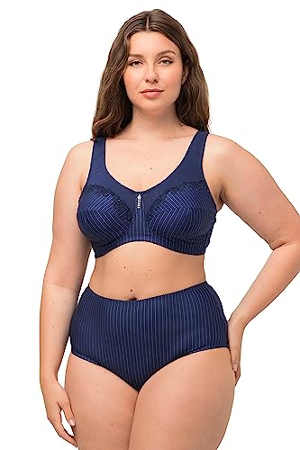 Ulla Popken Damen Entlastungs, Kelly, ohne Bügel, Spitze Bügelloser BH, Weiß, (Herstellergröße:95E) 1 Ulla Popken Damen Entlastungs, Kelly, ohne Bügel, Spitze Bügelloser BH, Weiß, (Herstellergröße:95E)