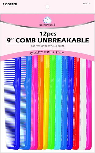Peine irrompible Brittny Bulk 9 pulgadas assorted miniatura 1