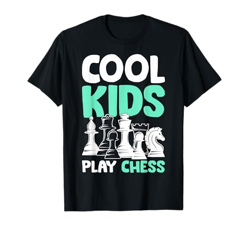 Cool Kids Play Chess Boys T-Shirt