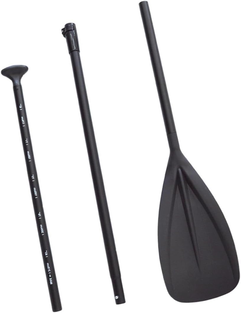 BESPORTBLE Adjustable Aluminum Alloy Sup for Inflatable Kayak Lightweight Portable Design Ergonomic Handle Easy to Store and Carry for Water Sports