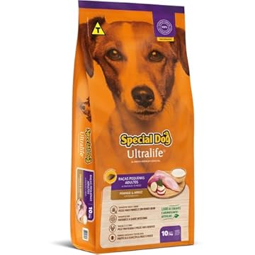 SPECIAL DOG Ração Special Dog Ultralife Adultos Raças Pequenas Sabor Frango E Arroz 10 1Kg