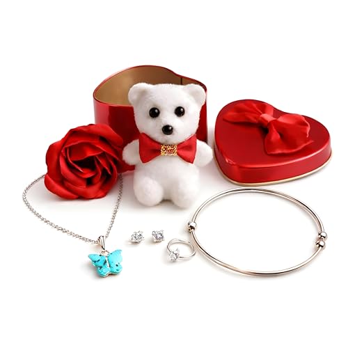 Generic Teddy & Jewellery Gift Combo for Women - Image 2