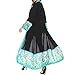 Produktbild foreverH Damenn Muslim Ramadan Islamic Dress Scarf Dress Bell Sleeve Strick mit Perlen Lose Jilbab Glattes Islamisches Kleid mit Abaya-Muskeln Damenn Von FORH
