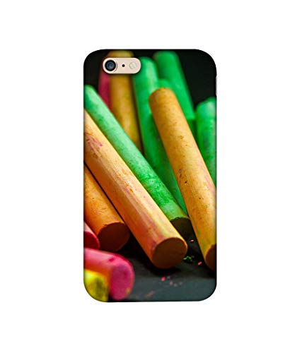 Image of Amazon Brand - Solimo Designer Multicolor WaxColor 3D Printed Hard Back Case Mobile Cover for Apple iPhone 6 Plus / 6S Plus
