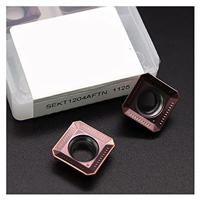 Indexable Lathe Carbide Insert SEKT1204 AFTN 1125 CNC Metal Turning Tools Carbide Inserts for Stainless Steel Milling Insert CNC Machining