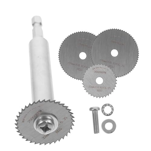 OSOLADY Set Cutting Tool Mini Saw Blade Drill Attachment Cutter Blade for Plumbing Work Comfortable Grip