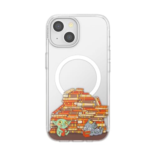PopSockets iPhone 15 Phone Case with MagSafe- The Librarians