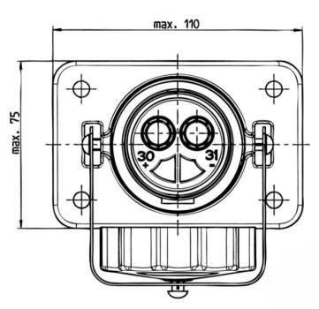 Cavo A Spirale Nato 24V Per Camion - 35 Mm², 4 Metri Con Spine