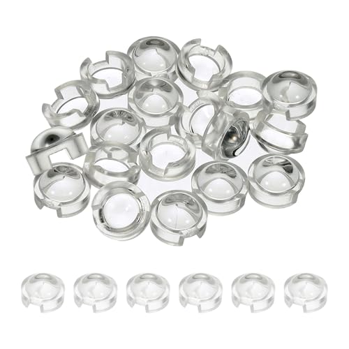 PATIKIL 12mm LED Convex Lens