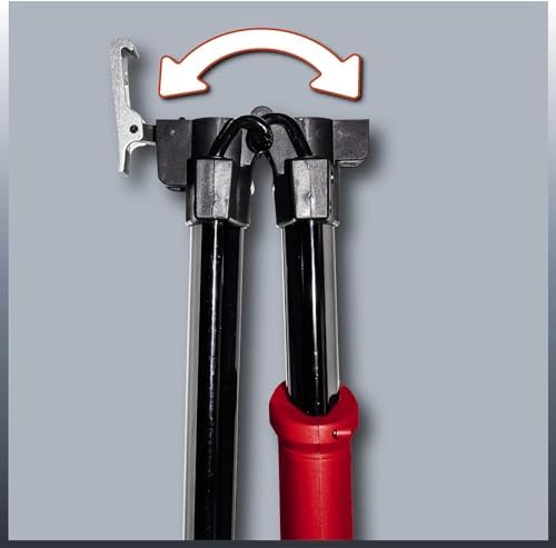 Bild 5 - Einhell Trockenbauschleifer TC-DW 225 (600W, 1500 1/min Max. Drehz., 225mm Schleifsch., Teleskopstiel, Schleifteller M. Klett, Inkl. 6x Klett-Schleifscheiben)