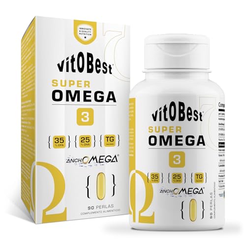 Vitobest SUPER OMEGA 3 Doble Potencia 90 Perlas, 1