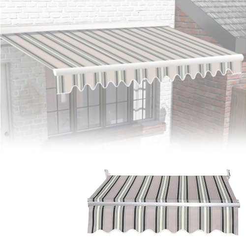 Toile de rechange en polyester 280 g durable pour store de balcon - 2