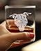 Happy Pitbull - Whiskey Rocks Glass - Unique Pitbull Dog Themed Gifts or Party Decor for Women and Men - 10.25 Oz