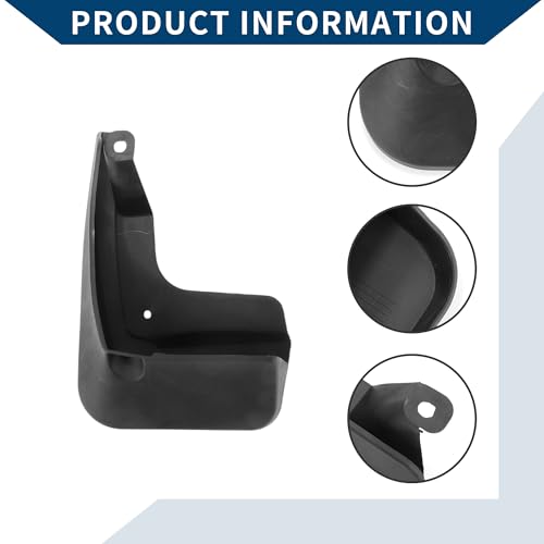 Image of Mud Flaps Splash Guards W /Mount Accessories for Citroen C-Quatre(Saloon) 2016-2019 Front Rear Mud Guards 1 Set