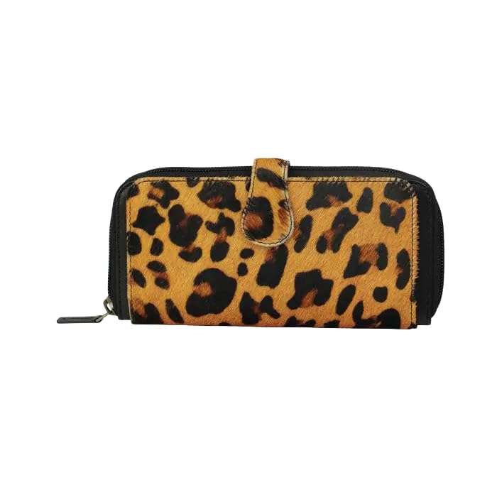 Leopard Print RFID Wallet by Myra Bags