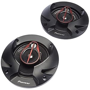 Pioneer TS-R1350S 3-weg coaxiale Autoluidspreker, 250W, Zwart – Set van 2