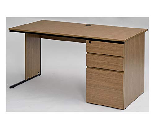 アールエフヤマカワ ダークブラウン ワーキングデスク