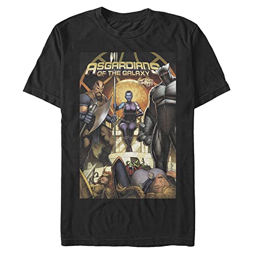 T-Shirt Marvel Asgardians noir 3XL homme pour en finir avec les hauts trop courts