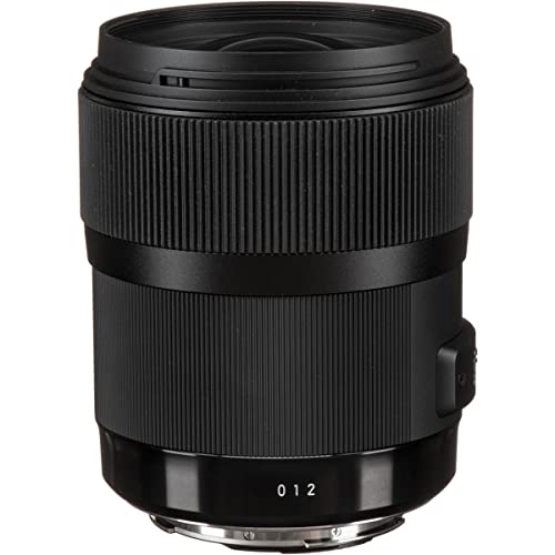 Sigma 35mm F1.4 Art DG HSM Lens for Canon, Black, 3.7 x