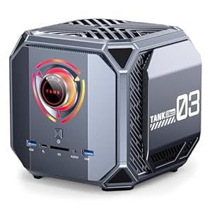 ACEMAGIC M1A Pro Mini Gaming PC, I-ntel i9-13900HK (14C/20T, bis zu 5, 0 GHz), RTX4060M Graphics Mini PC, 32 GB DDR5 1TB SSD NVME, Minicomputer mit WiFi6 | Dual LAN 2.5G | 8K UHD | Type-C