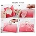 Motroce 20 Pcs Favor Boxes Gift Wrap Boxes, Small Thank You Box For Party Favors, Candy Box Bulk, With Silk Ribbon Wooden Ring Handle(Pink Gradient)