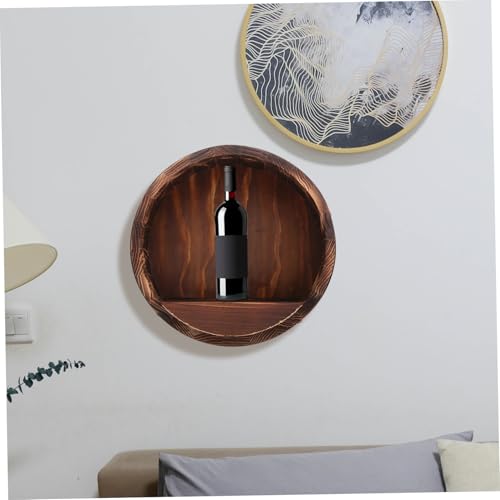 Casier à vin mural en forme de tonneau Mipcase pour bouteilles